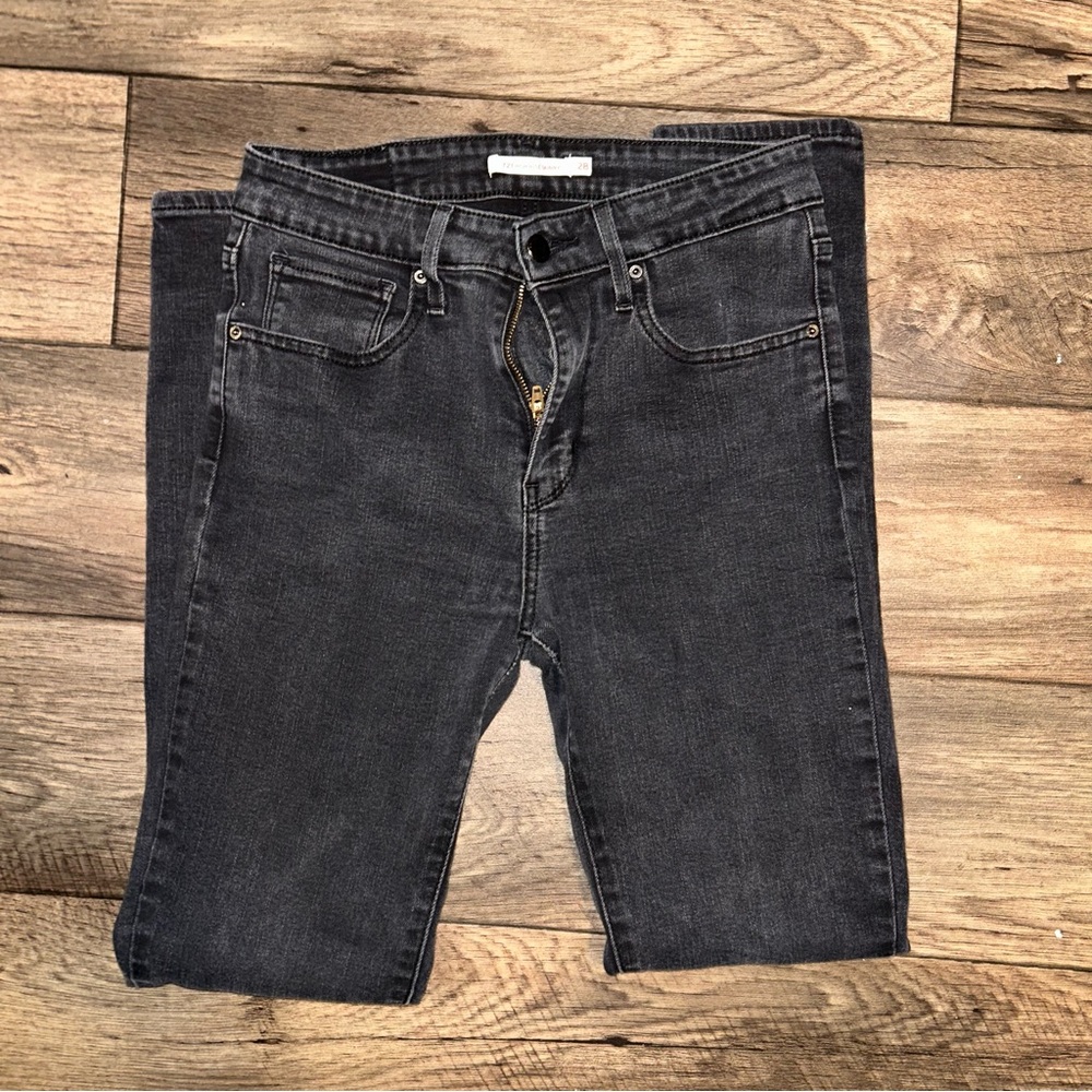 Women's Black Levi Denim Jeans